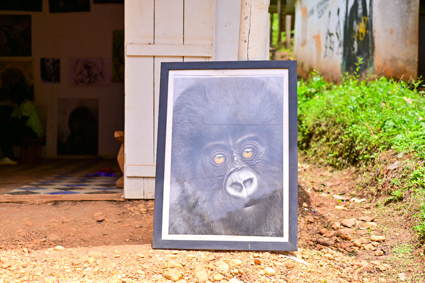 Gorilla Painting