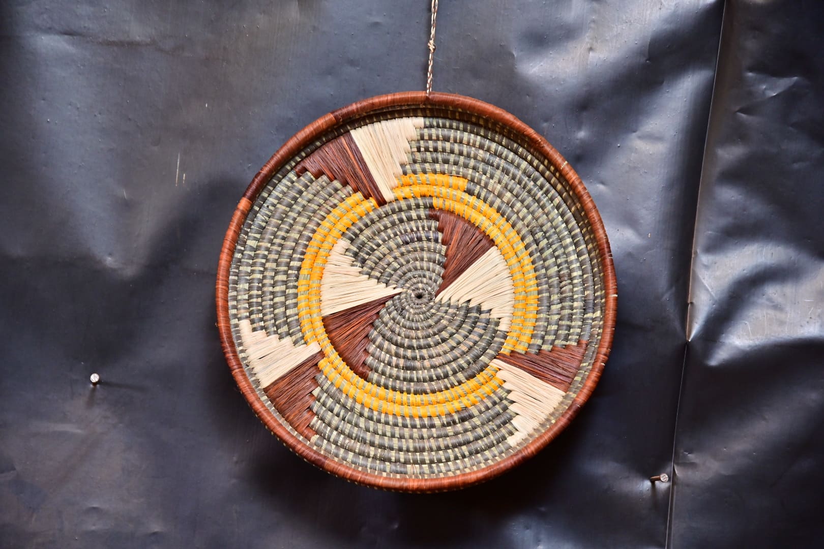 Bigodi Heritage Coil Basket Decor