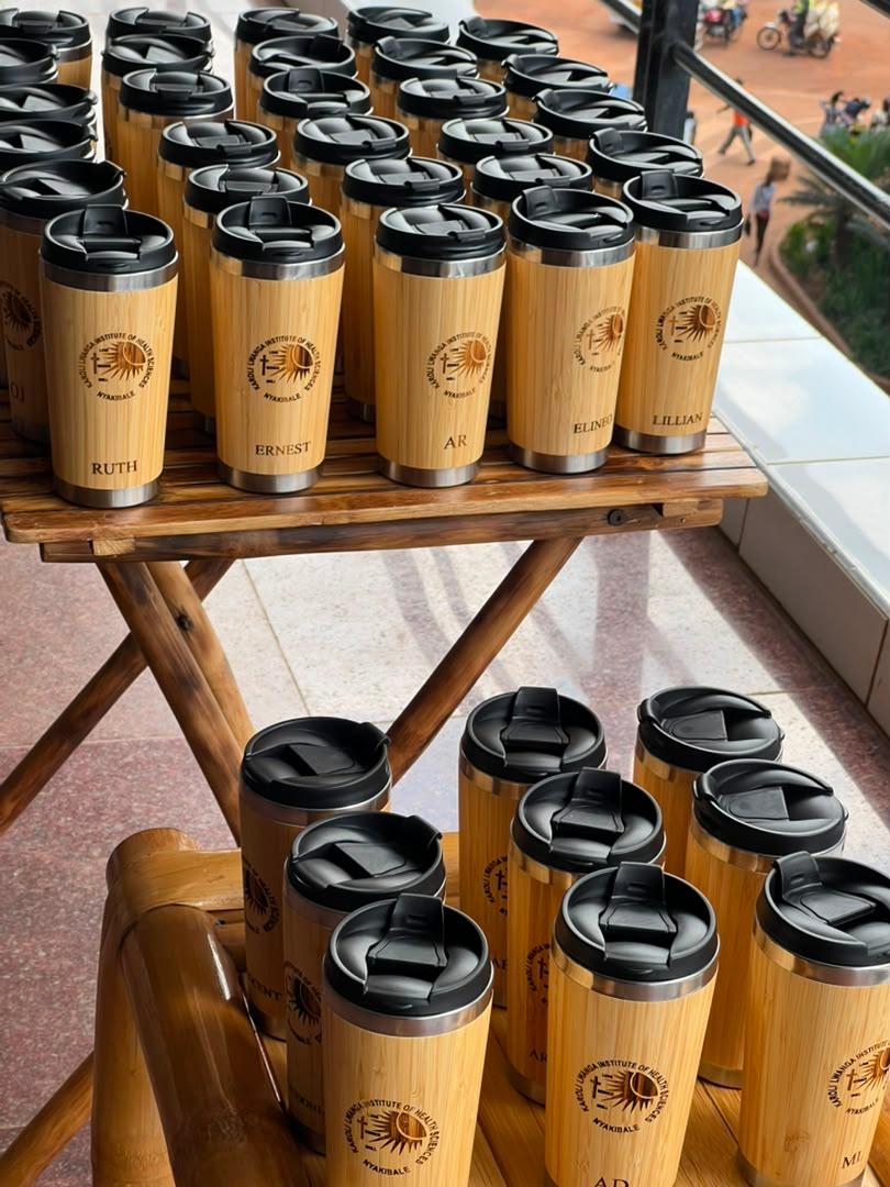 Bamboo Full Mugs without a Handle