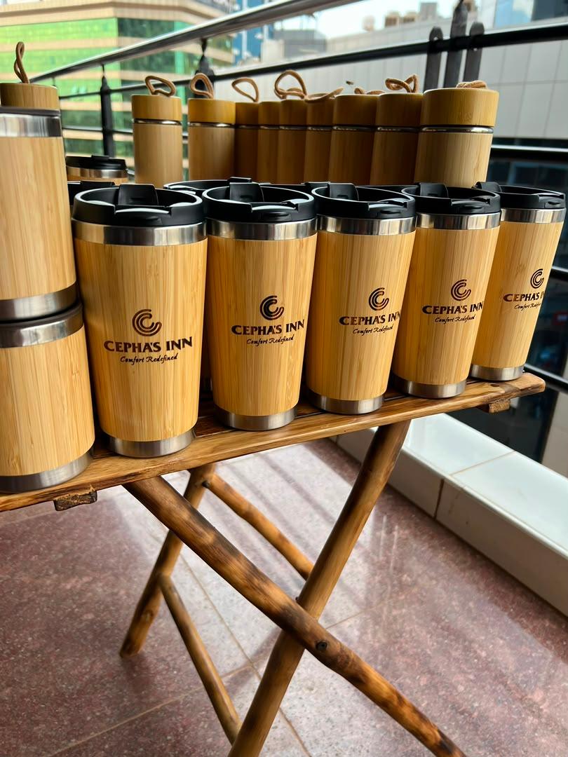 Bamboo Full Mugs without a Handle