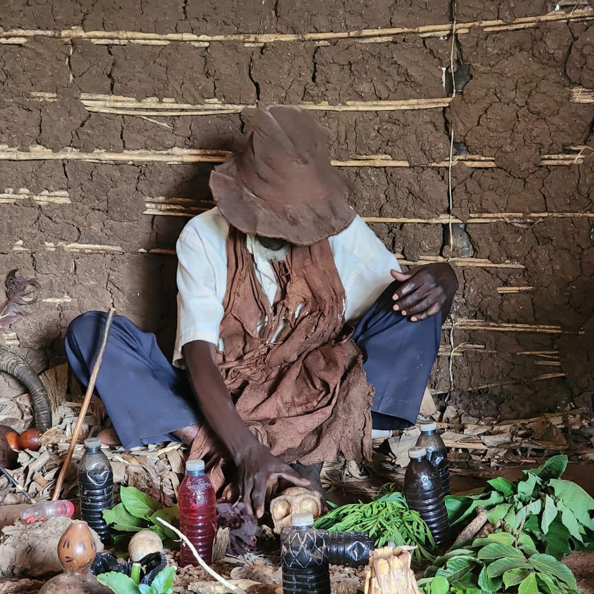 Traditional medicine man  experience
