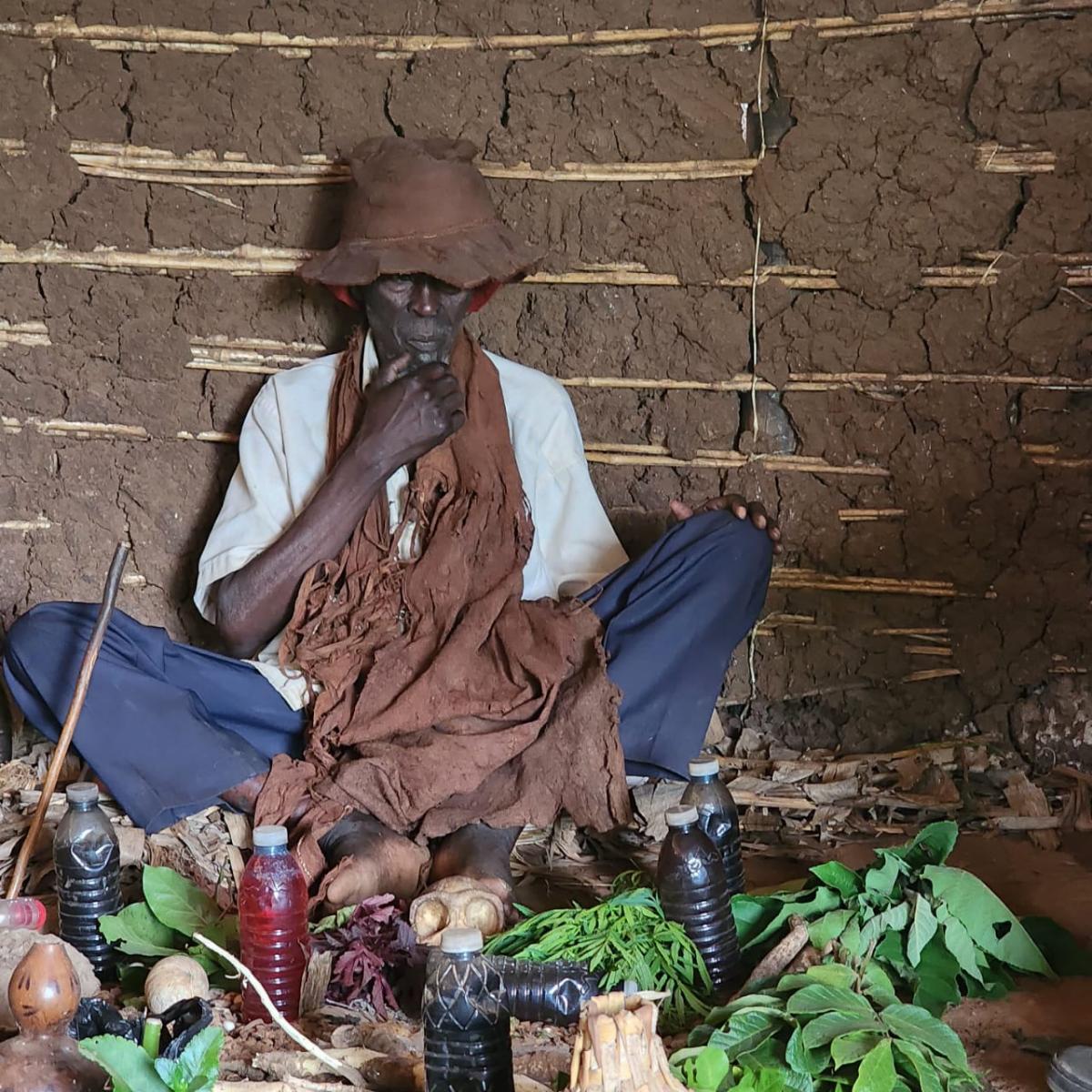Traditional medicine man  experience