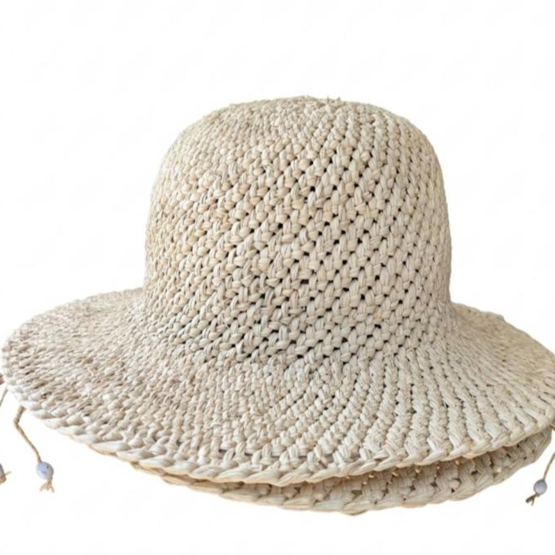 Sisal Round Hat