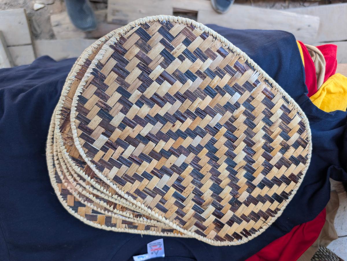 Handwoven Bwindi Natural Banana Fiber Table Mat